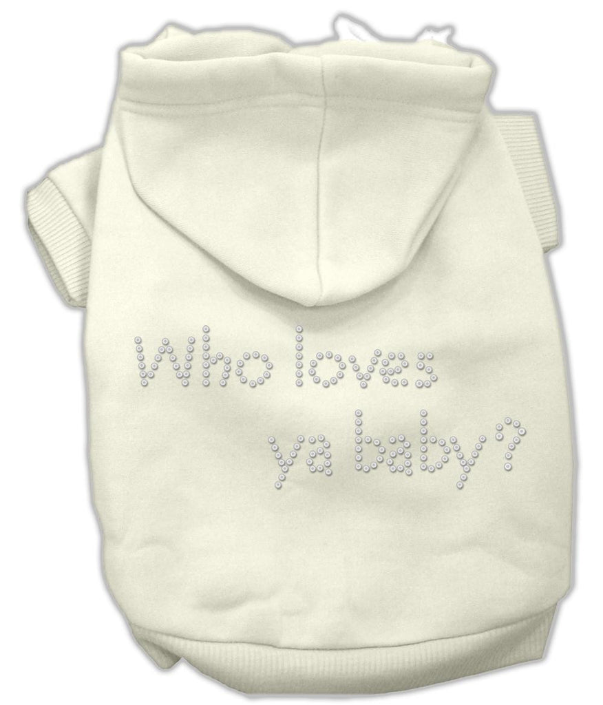 Who loves ya baby? Hoodies Cream XXXL(20)