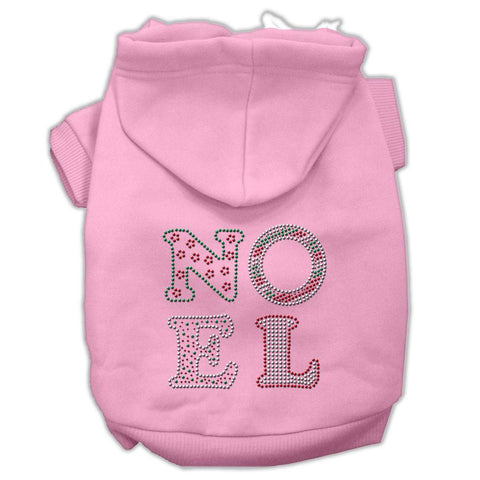 Noel Rhinestone Hoodies Pink XL (16)