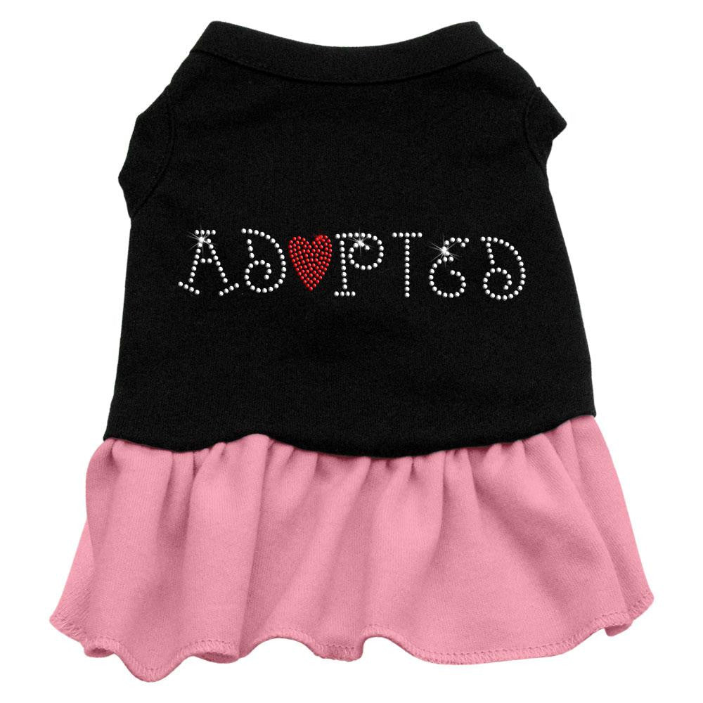 Adopted Dresses Black with Pink Sm (10)