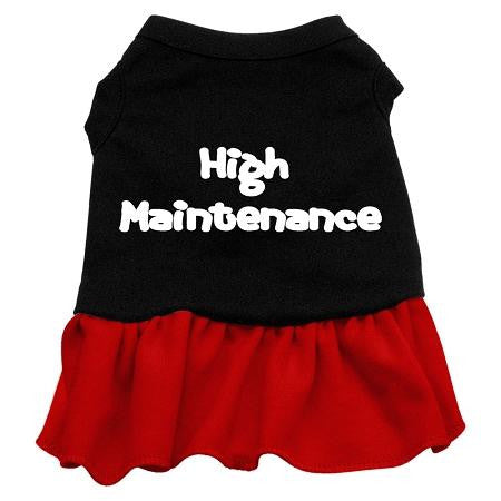 High Maintenance Dresses Black with Red XL (16)