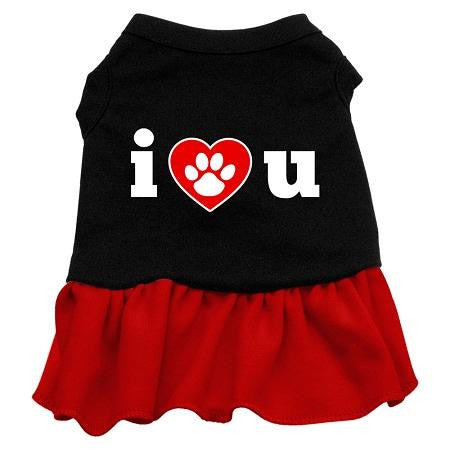 I Heart You Dresses Black with Red Sm (10)