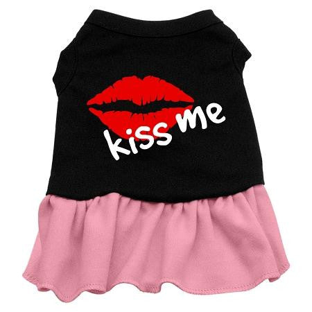 Kiss Me Dresses Black with Pink Med (12)