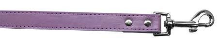 Premium plain pet leash 3-4" wide x 4' long Lavender