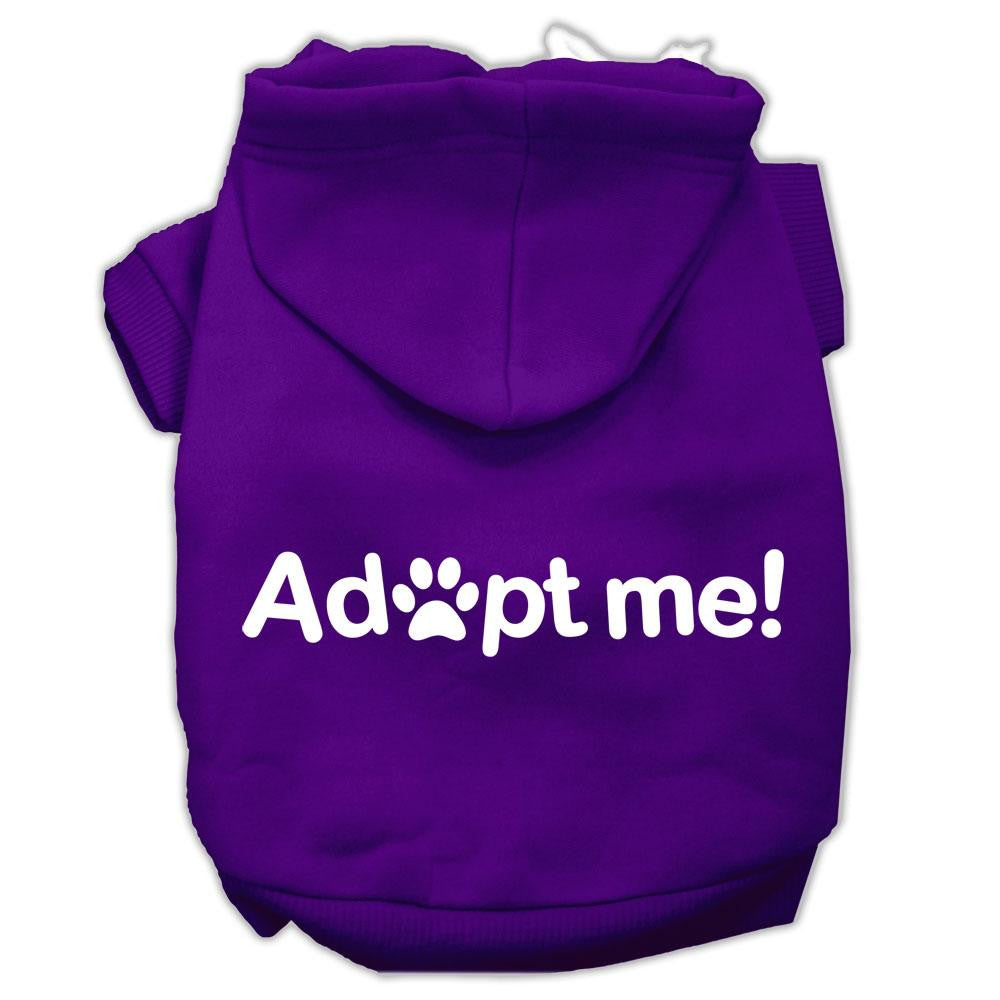 Adopt Me Screen Print Pet Hoodies Purple Size Lg (14)