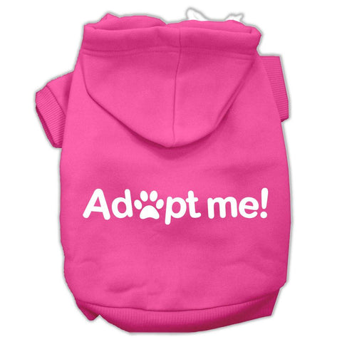 Adopt Me Screen Print Pet Hoodies Bright Pink Size XS (8)