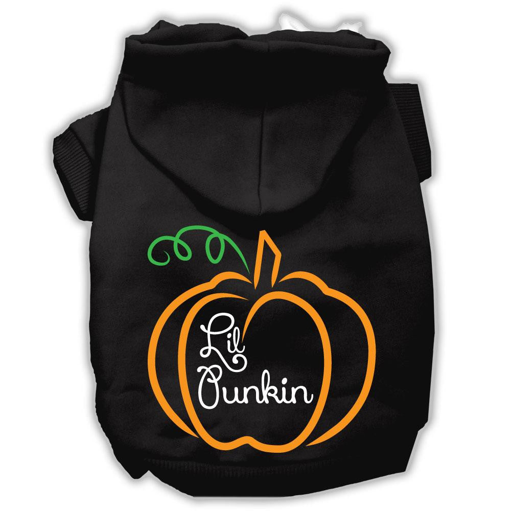 Lil Punkin Screenprint Hoodie Black L (14)