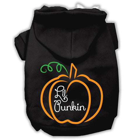 Lil Punkin Screenprint Hoodie Black L (14)