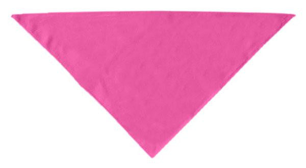 Plain Bandana Bright Pink Small