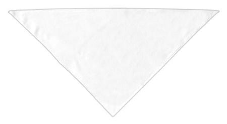 Plain Bandana White Small