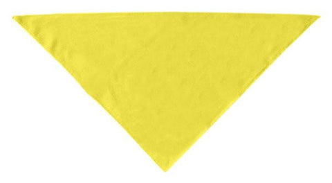 Plain Bandana Yellow Small