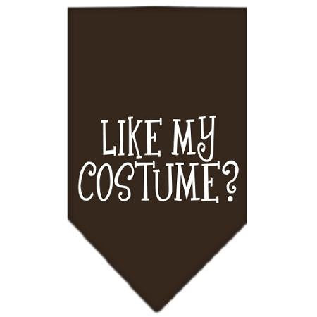 Like my costume? Screen Print Bandana Cocoa Small