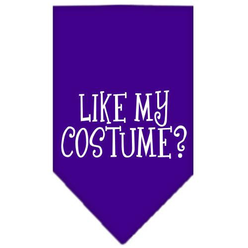 Like my costume? Screen Print Bandana Purple Small