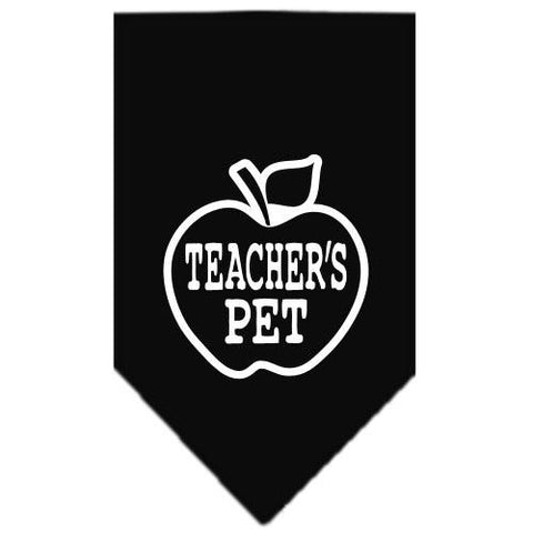 Teachers Pet Screen Print Bandana Black Large