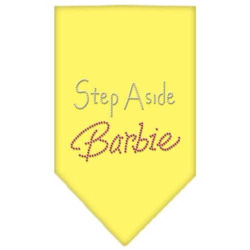 Step Aside Barbie Rhinestone Bandana Yellow Large