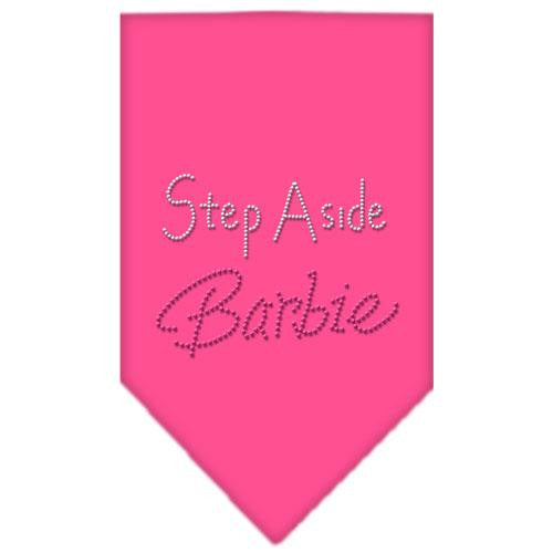 Step Aside Barbie Rhinestone Bandana Bright Pink Small