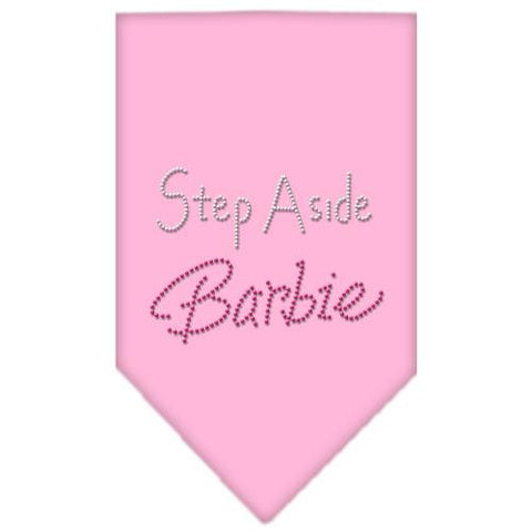 Step Aside Barbie Rhinestone Bandana Light Pink Small