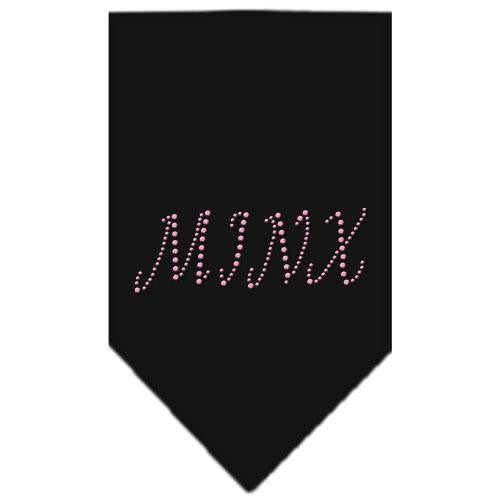 Minx Rhinestone Bandana Black Small