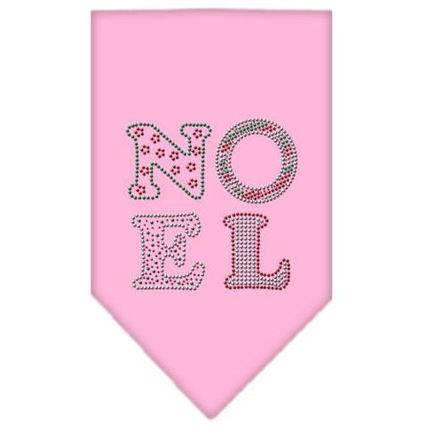 Noel Rhinestone Bandana Light Pink Small