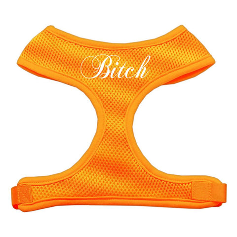 Bitch Soft Mesh Harnesses Orange Small