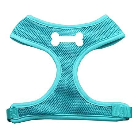 Bone Design Soft Mesh Harnesses Aqua Large