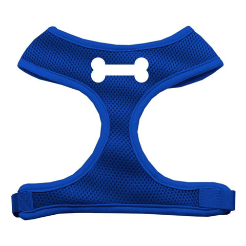 Bone Design Soft Mesh Harnesses Blue Large