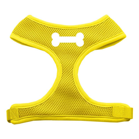 Bone Design Soft Mesh Harnesses Yellow Large