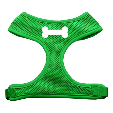 Bone Design Soft Mesh Harnesses Emerald Green Extra Large