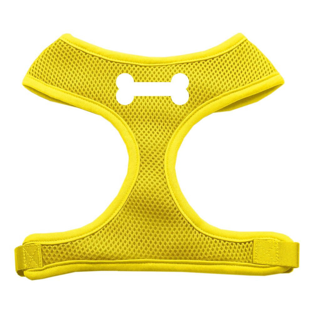 Bone Design Soft Mesh Harnesses Yellow Extra Large