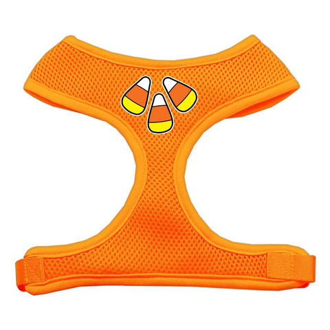 Candy Corn Design Soft Mesh Harnesses Orange Small