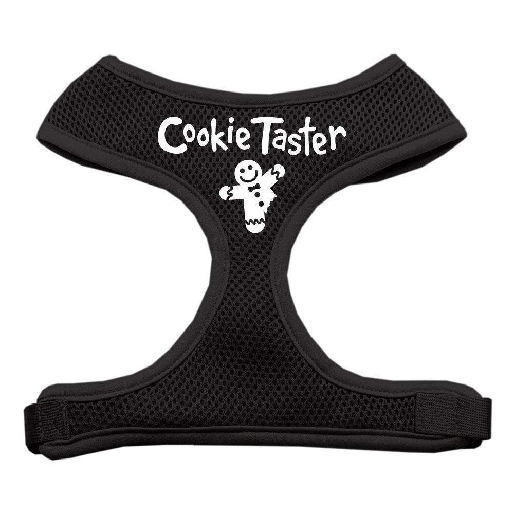 Cookie Taster Screen Print Soft Mesh Harness Black Medium