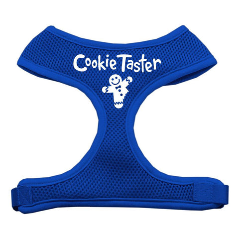 Cookie Taster Screen Print Soft Mesh Harness Blue Medium