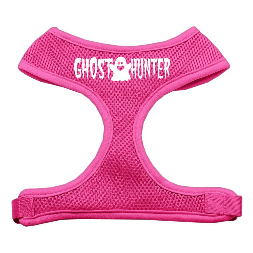 Ghost Hunter Design Soft Mesh Harnesses Pink Medium