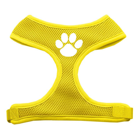 Paw Design Soft Mesh Harnesses Yellow Large