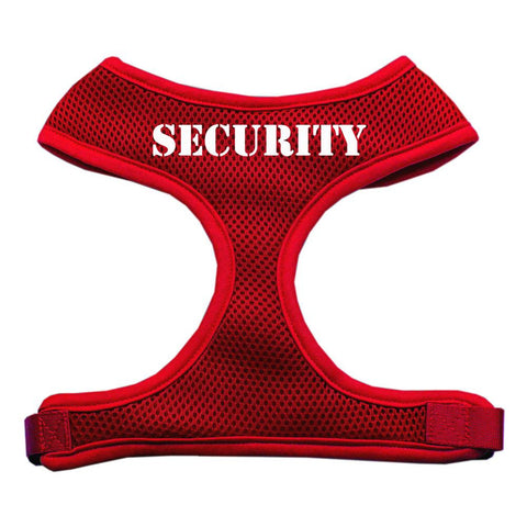 Security Design Soft Mesh Harnesses Red Large