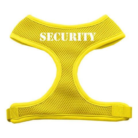 Security Design Soft Mesh Harnesses Yellow Small