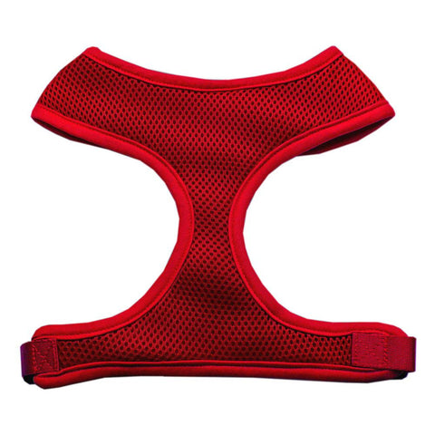 Soft Mesh Harnesses Red Large