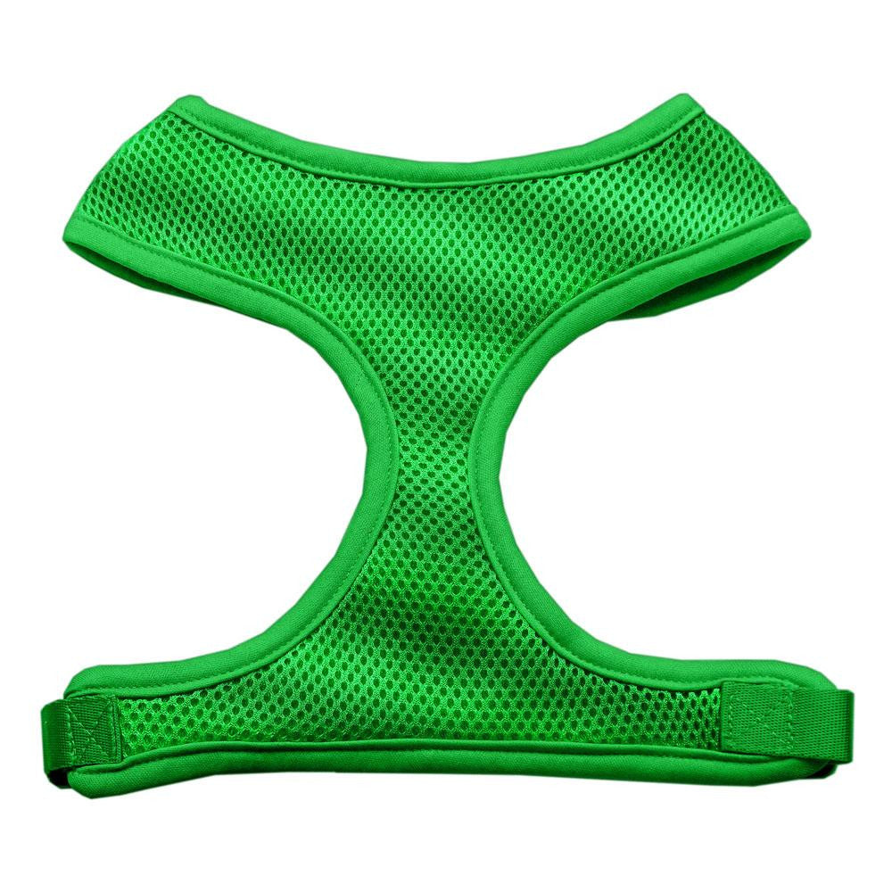 Soft Mesh Harnesses Emerald Green Small