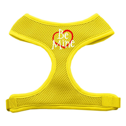 Be Mine Soft Mesh Harnesses Yellow Large