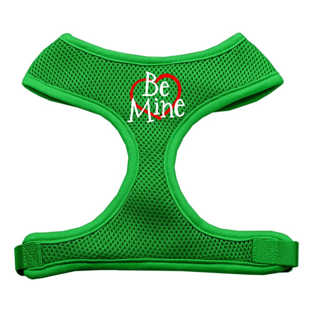 Be Mine Soft Mesh Harnesses Emerald Green Small