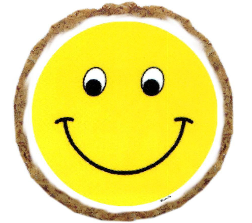 Smiley Face Dog Treats - 12 Pack