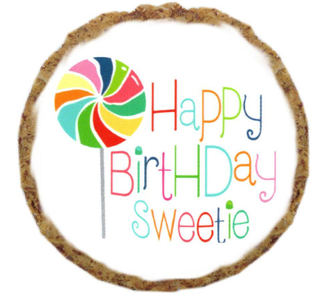 Happy Birthday Sweetie Dog Treats - 12 Pack