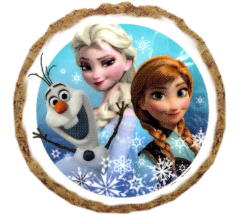 Frozen's Elsa and Anna with Olaf Dog Treats - 12 Pack