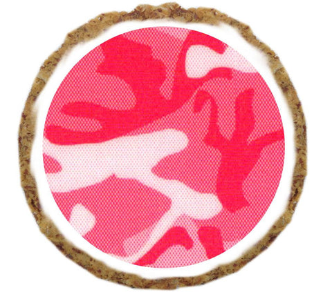 Pink Camo Dog Treats - 12 Pack