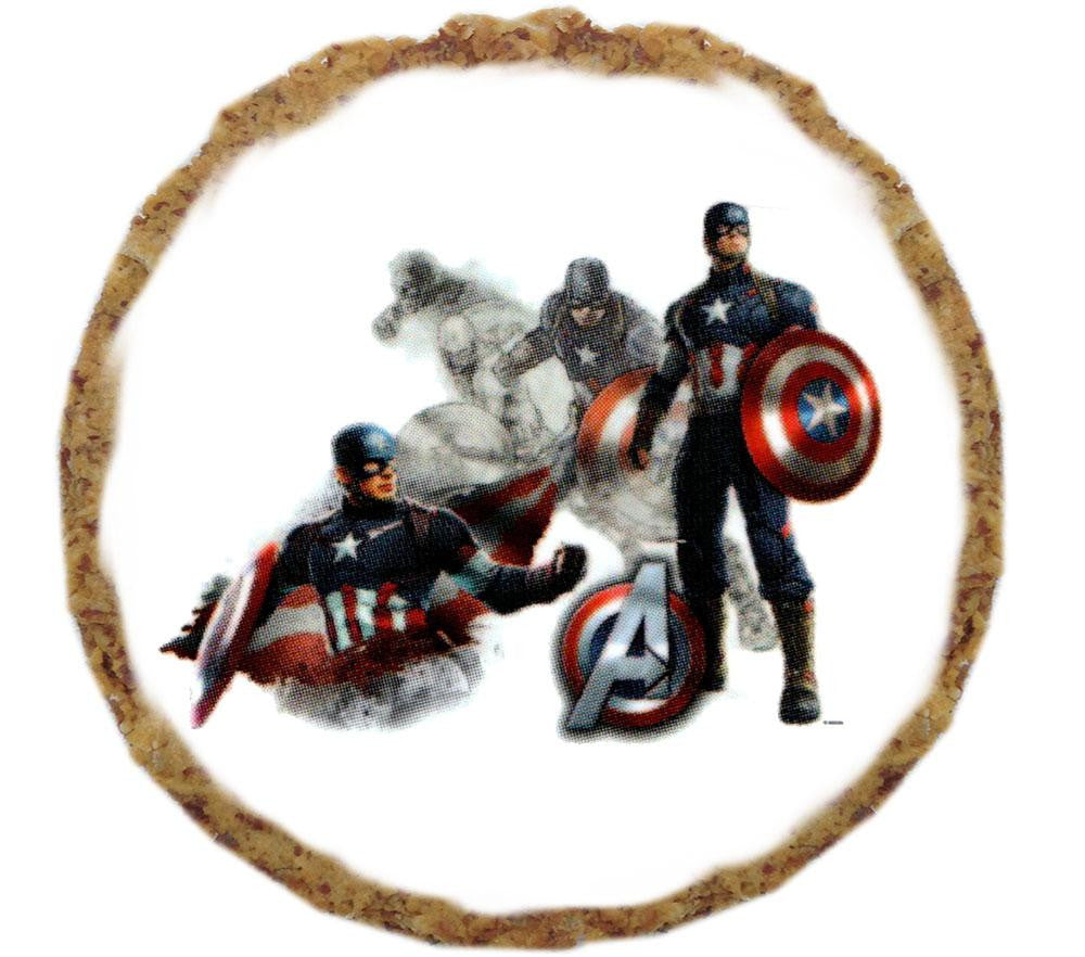 Captain America Dog Treats - 12 pack