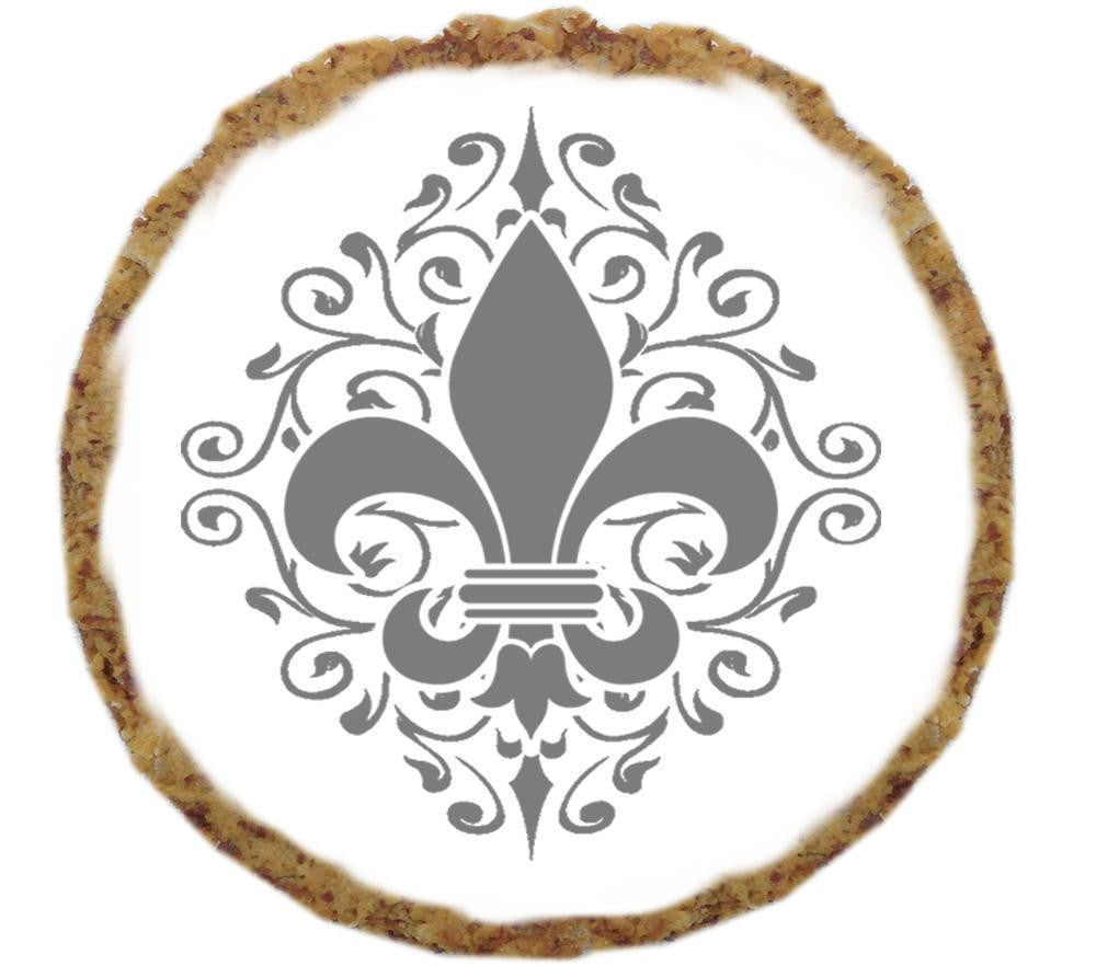 Fleur De Lis Dog Treat- 12 Pack