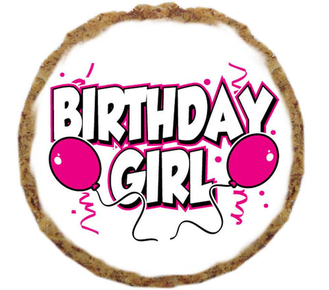 Birthday Girl Dog Treats - 12 Pack