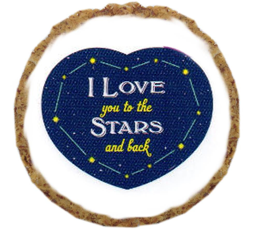 Love you to Moon and Back Dog Treats - 6 Pack