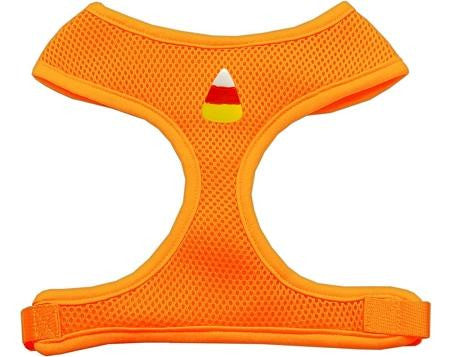 Candy Corn Chipper Orange Harness Medium