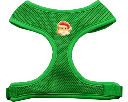 Santa Face Chipper Emerald Harness Large