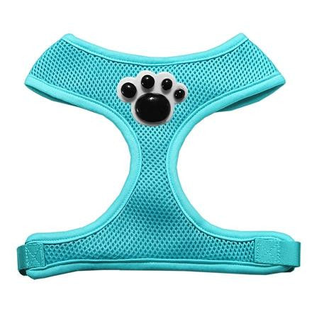 Black Paws Chipper Aqua Harness Large